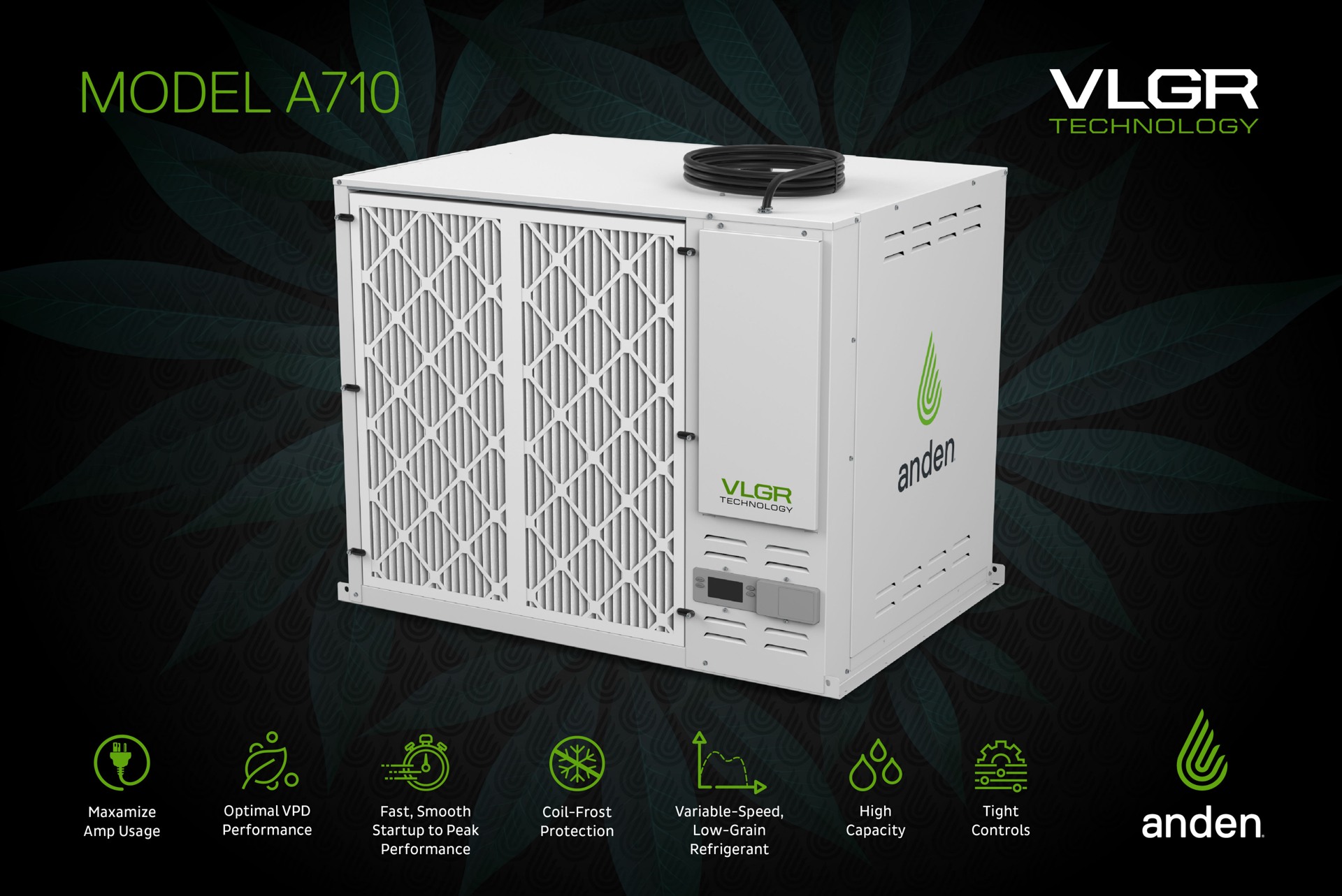 Anden A710 product and brand presentation