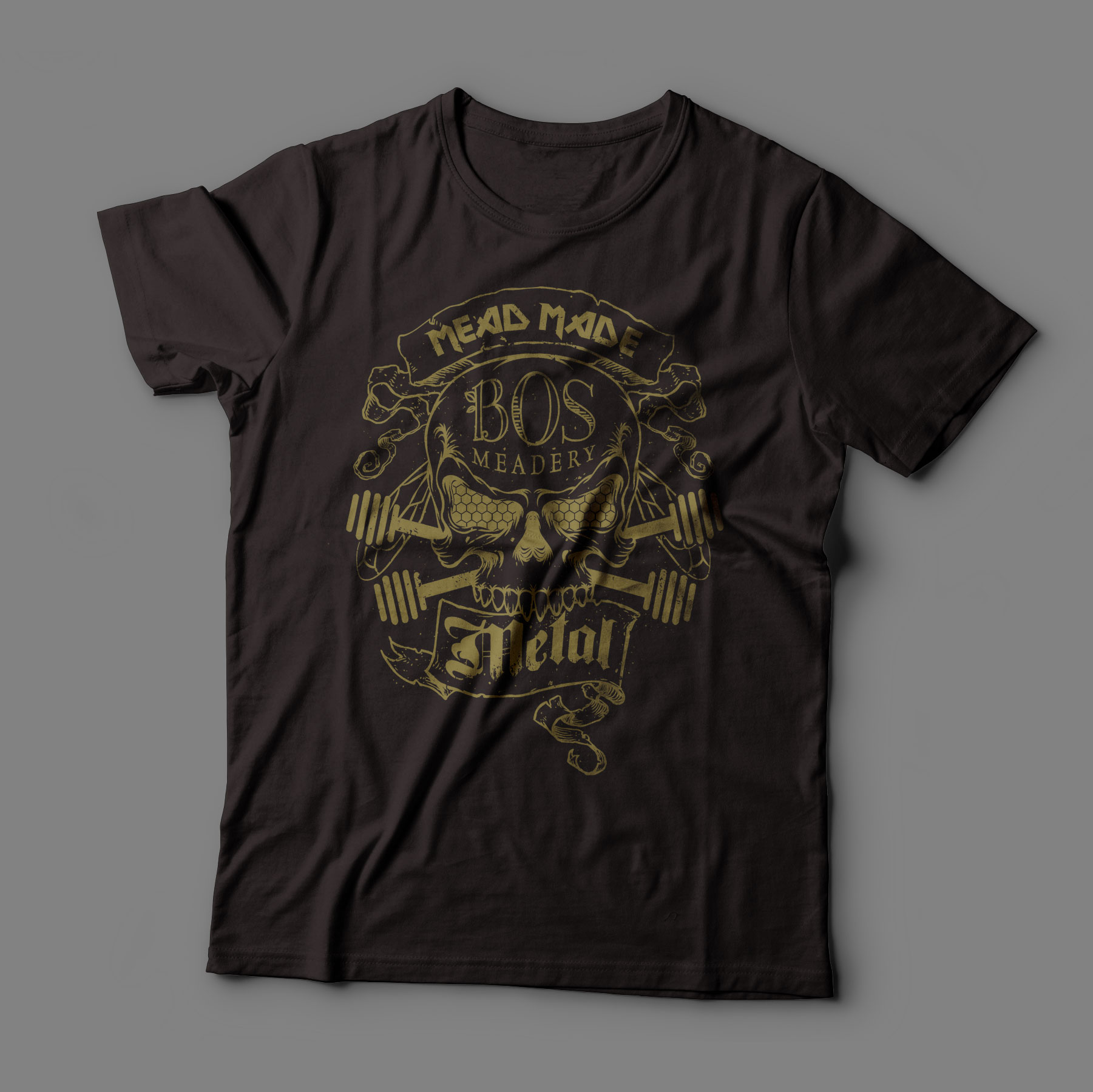 Mead Made Metal / Apparel graphic.