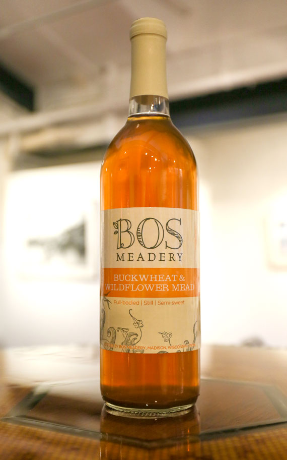 Buckwheat Wildflower / Bottle label.