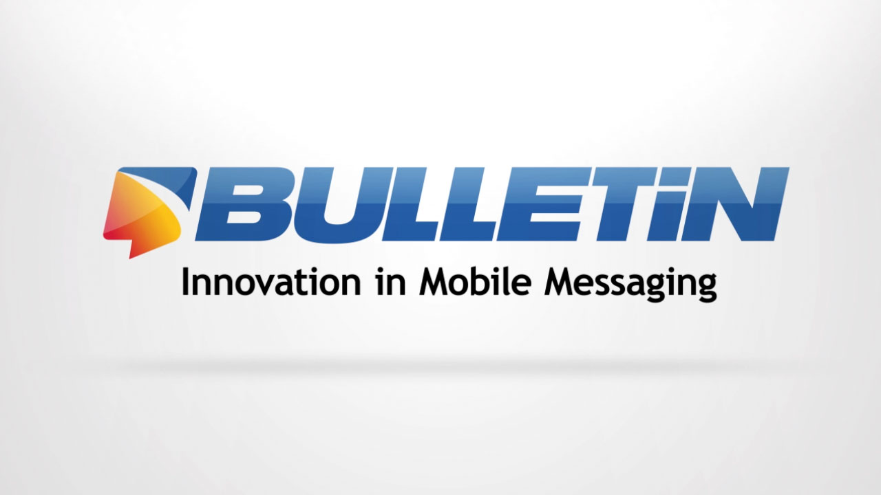 Bulletin / Innovation in Mobile Messaging title frame
