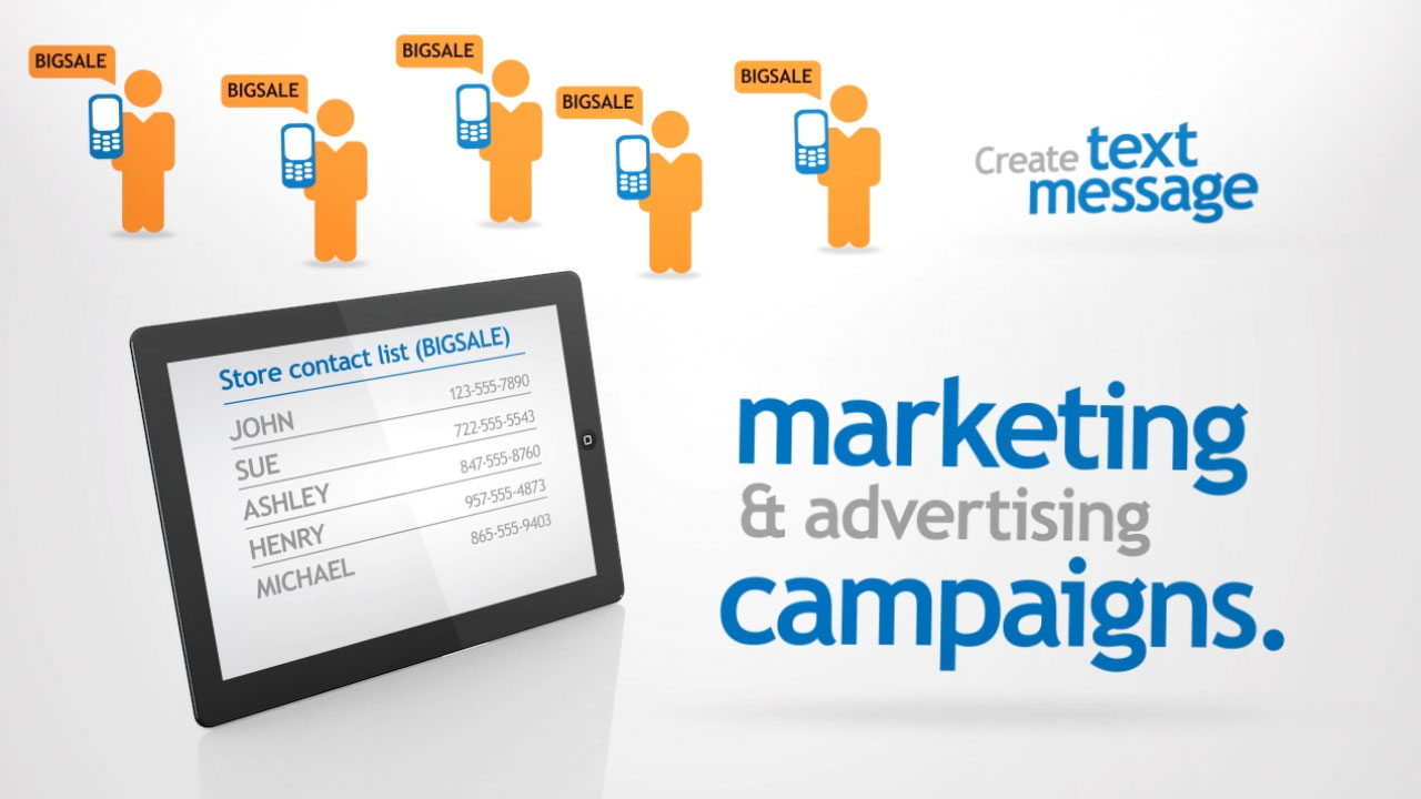 Campaigner / Text-message marketing.