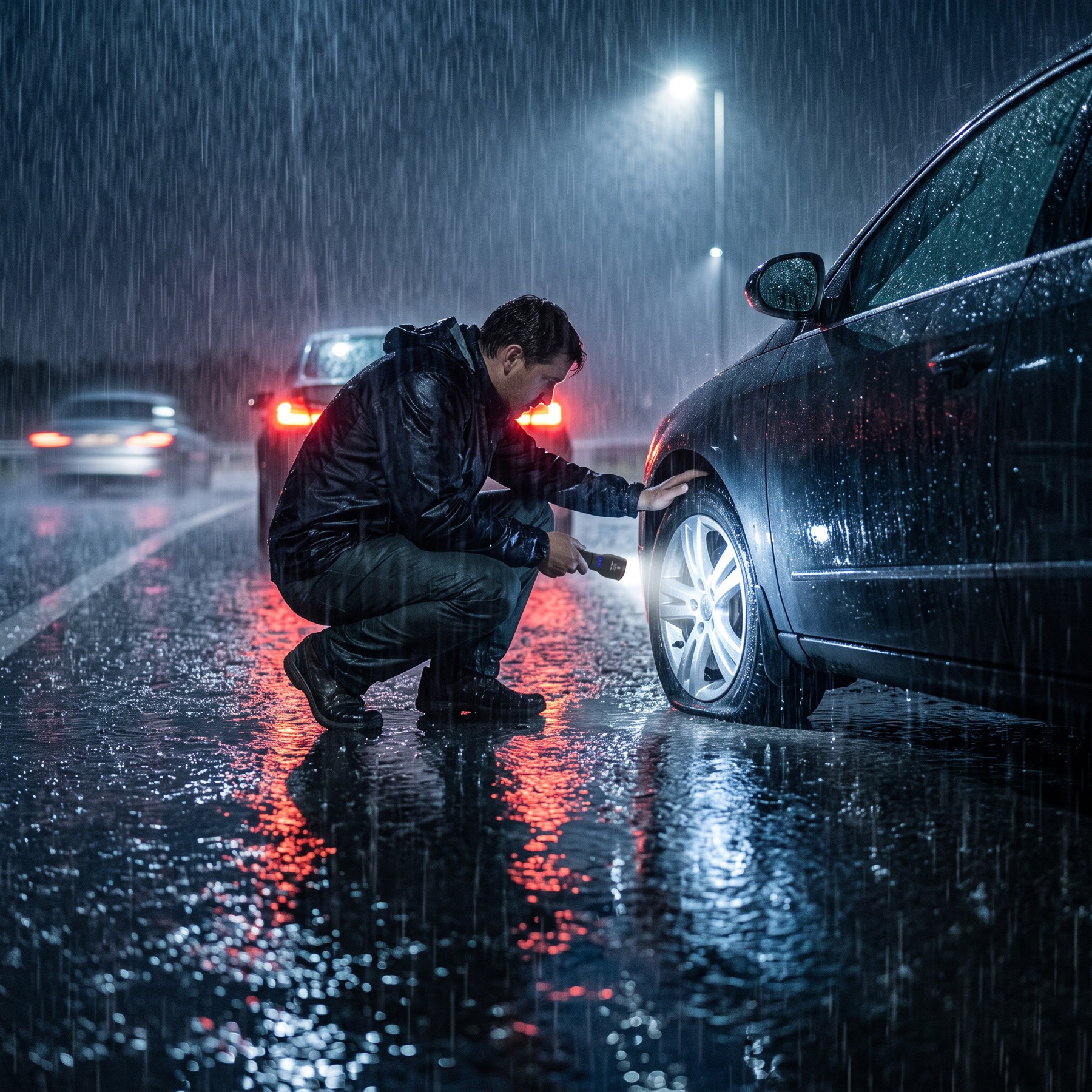DURACELL 1500L flashlight / Roadside lifestyle. Work through Infinity X1.