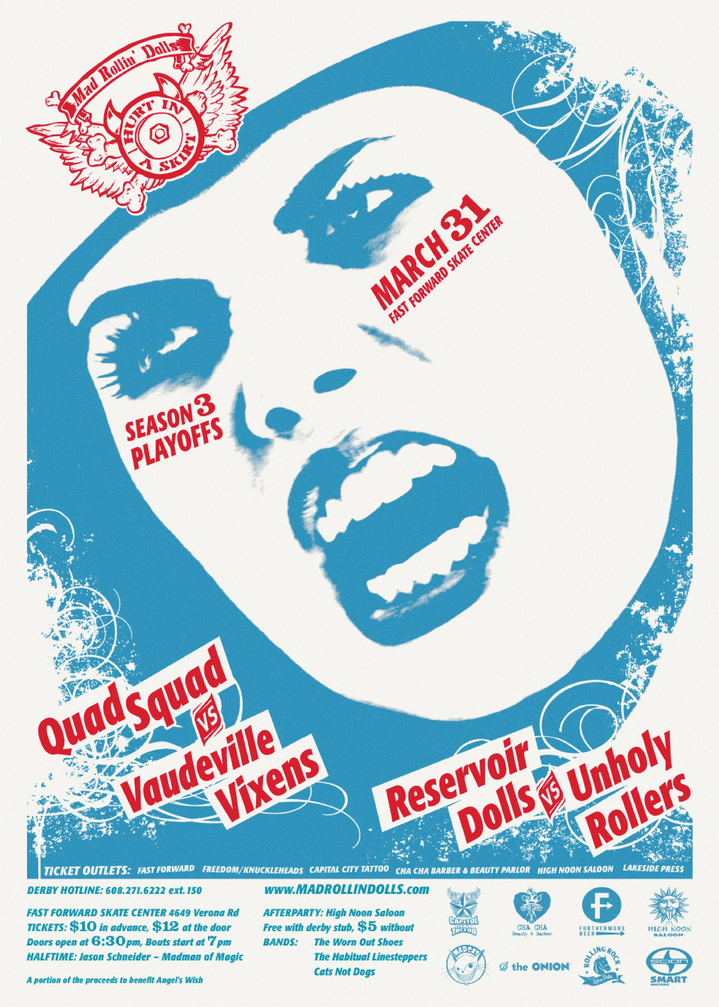 Mad Rollin Dolls / Poster, 2006.