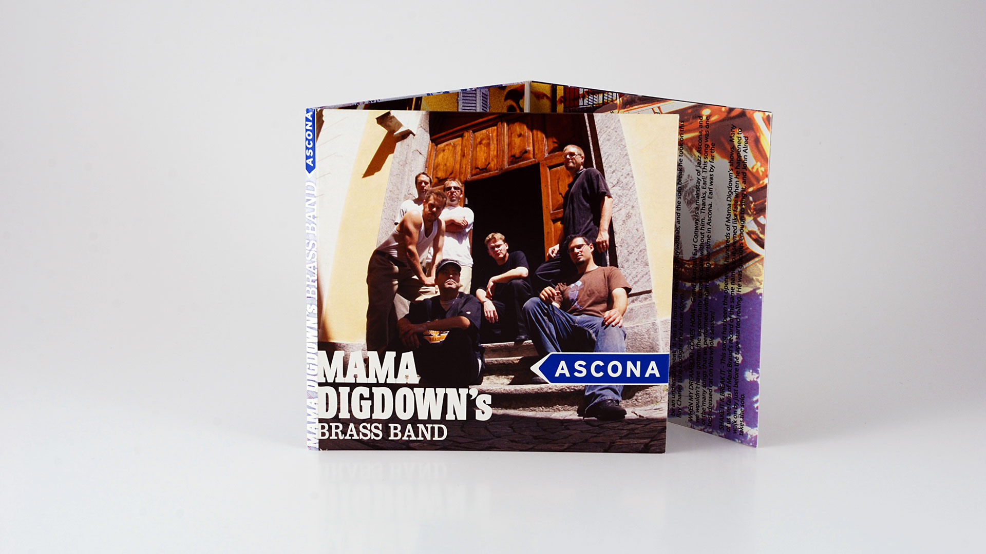 Mama Digdown’s Brass Band / Album artwork and packaging.