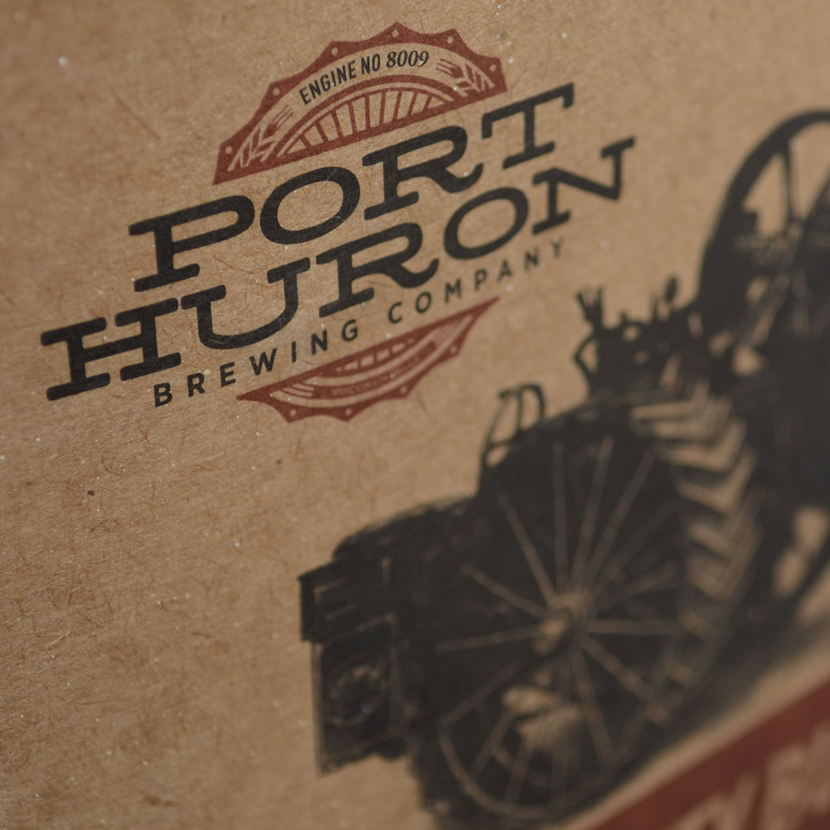 Carrier detail / Mark, illustration and kraft texture.