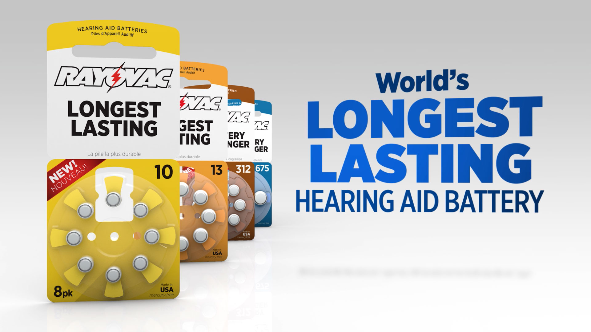 Rayovac Hearing Aid Batteries 1