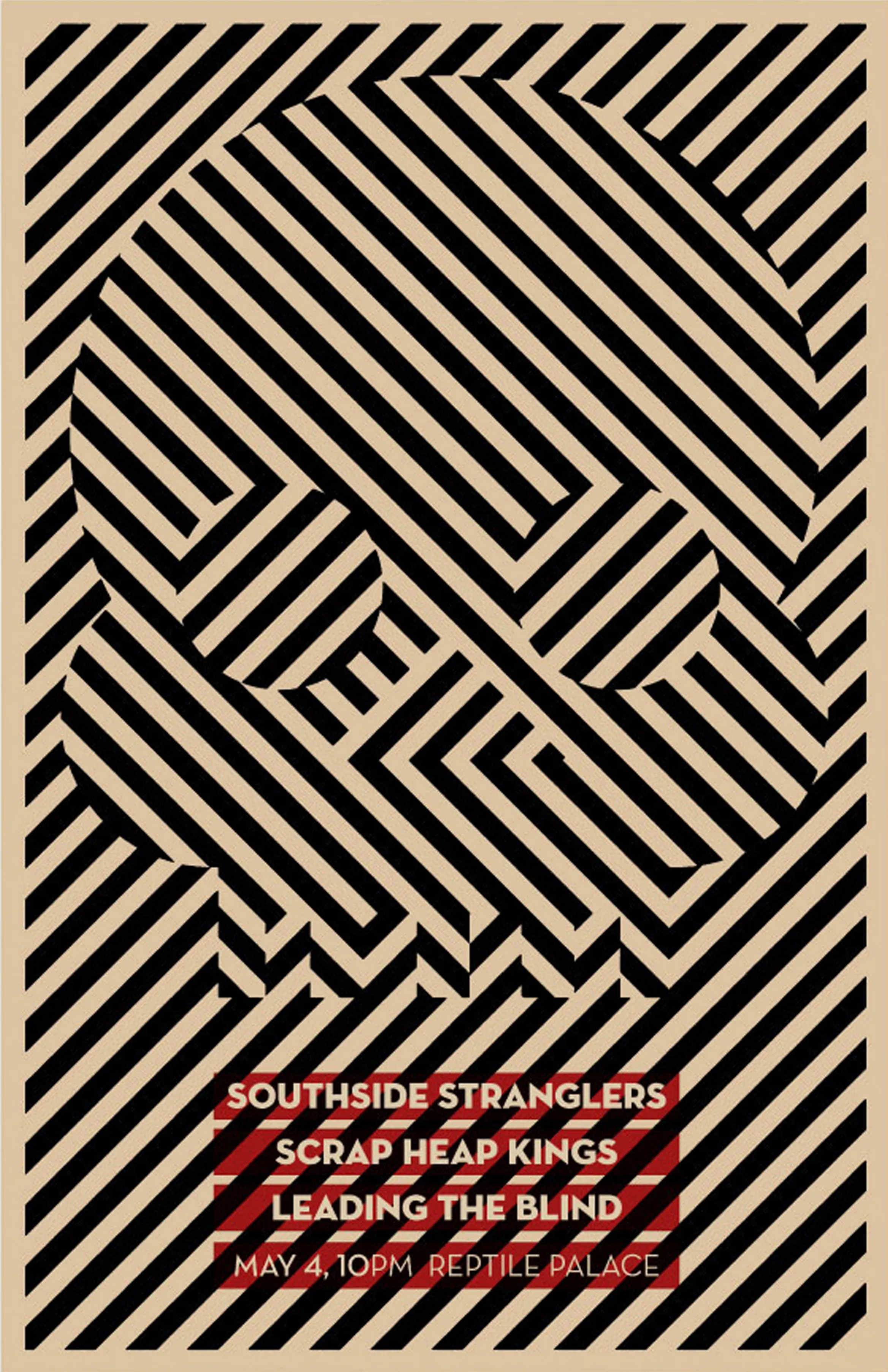 Southside Stranglers / Concert poster.