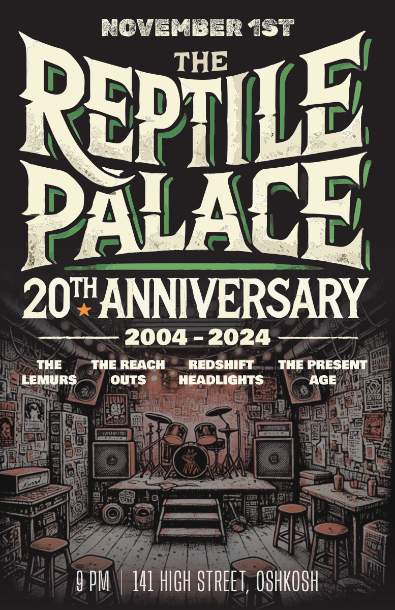 The Reptile Palace / 20th anniversary poster, variant 1.