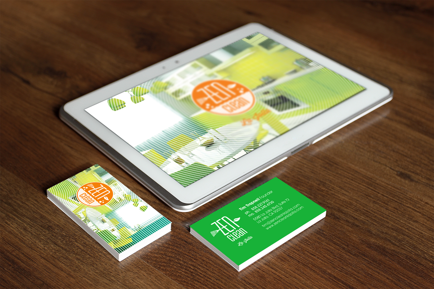Zen Clean / Brand identity