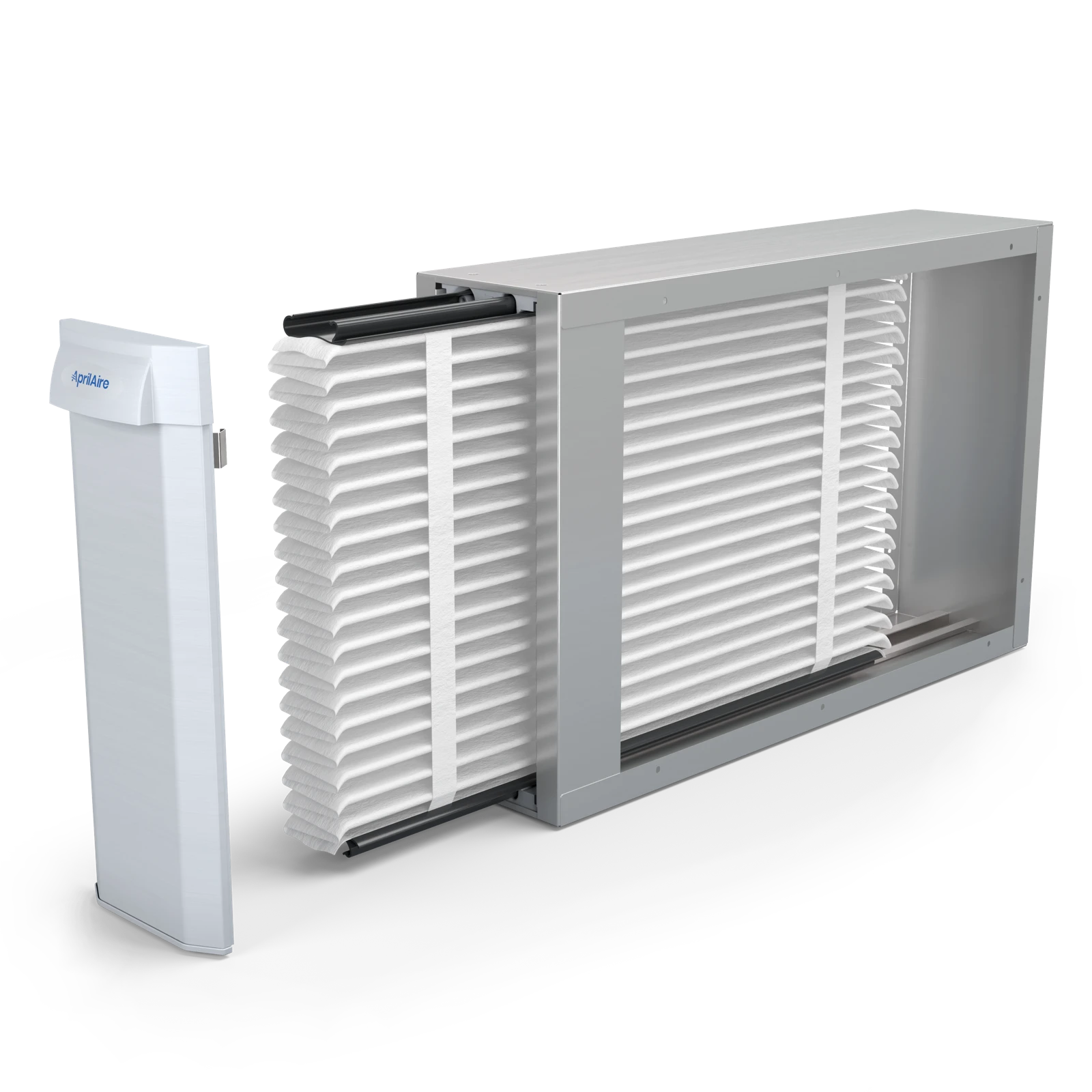 U141 Whole-House Air Purifier / Filter access and assembly.