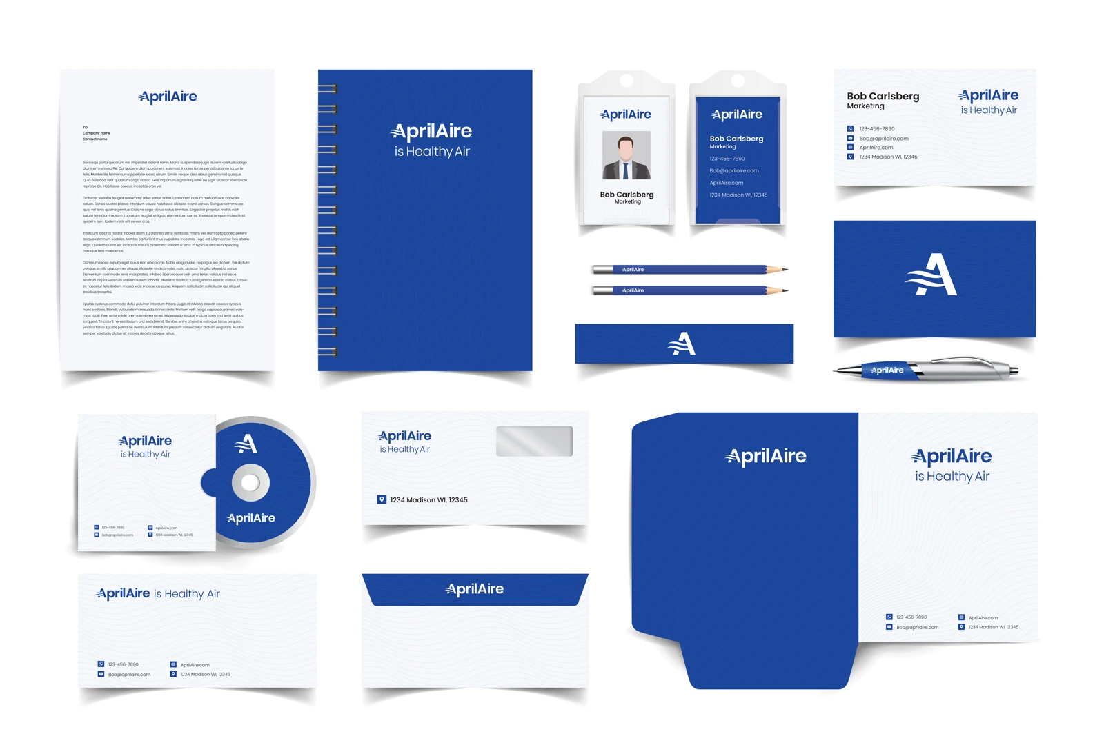 Brand applications / Stationery and everyday communication.