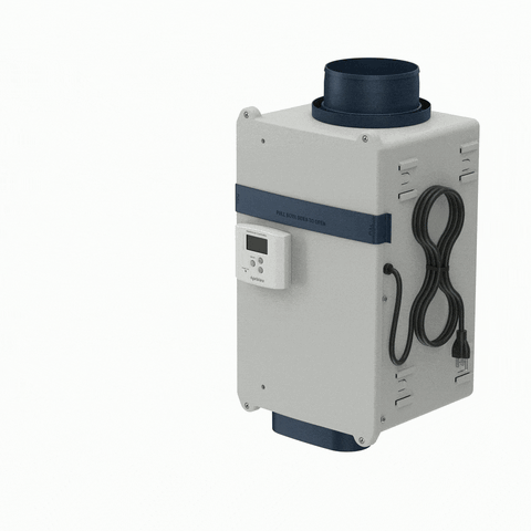 8145 Fresh Air Ventilator / Animated filter access.
